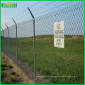 Sharp security frontier defense airport fence